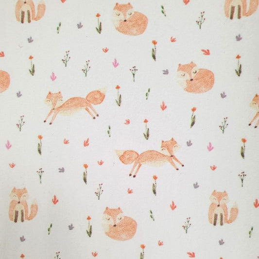 Foxes - Mat/moses basket sheets