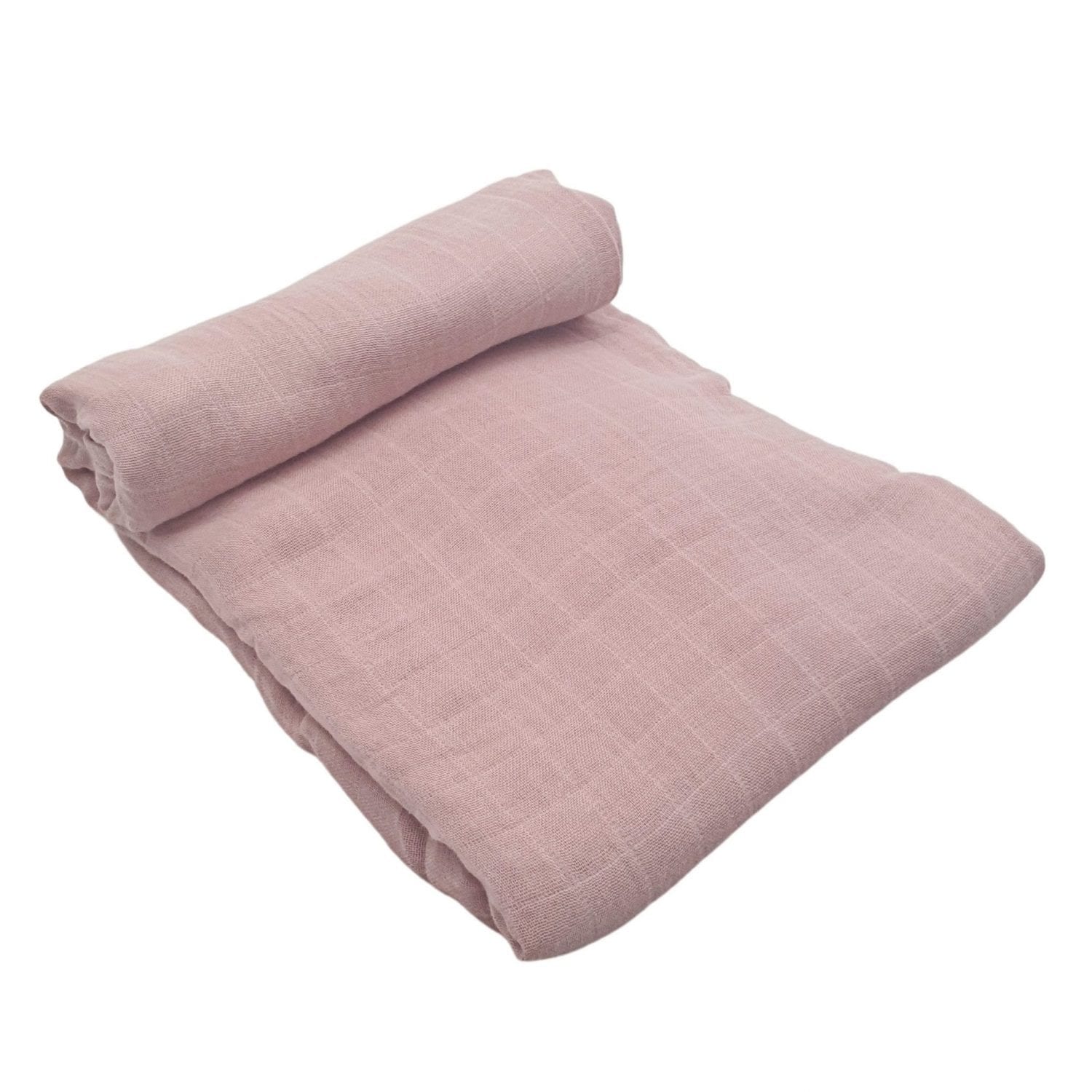 Pink muslin blanket best sale