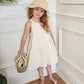 NEW - "Sylvie" - Cream Broderie Anglaise Dress