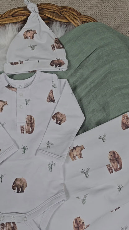 Bear bodysuit - Long sleeve