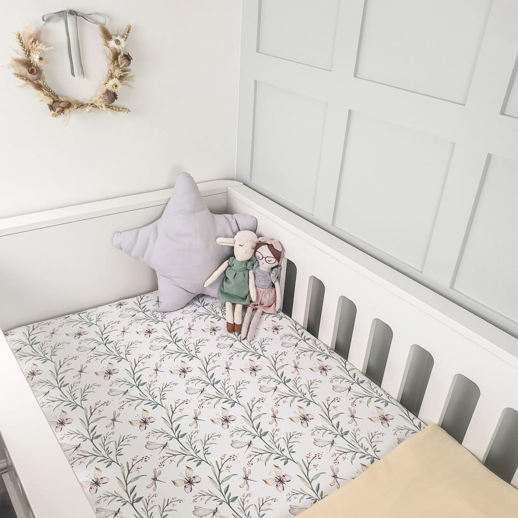 Plain grey cot bedding best sale