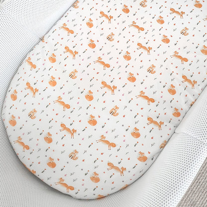 Foxes - Mat/moses basket sheets