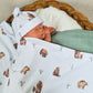 Bear blanket with hat - swaddle set