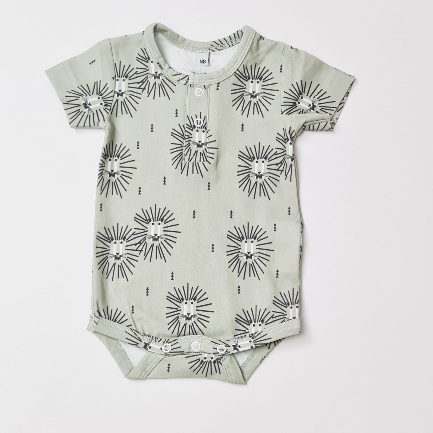 Lion bodysuit - Short sleeve