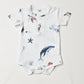 Sea life bodysuit - Short sleeve