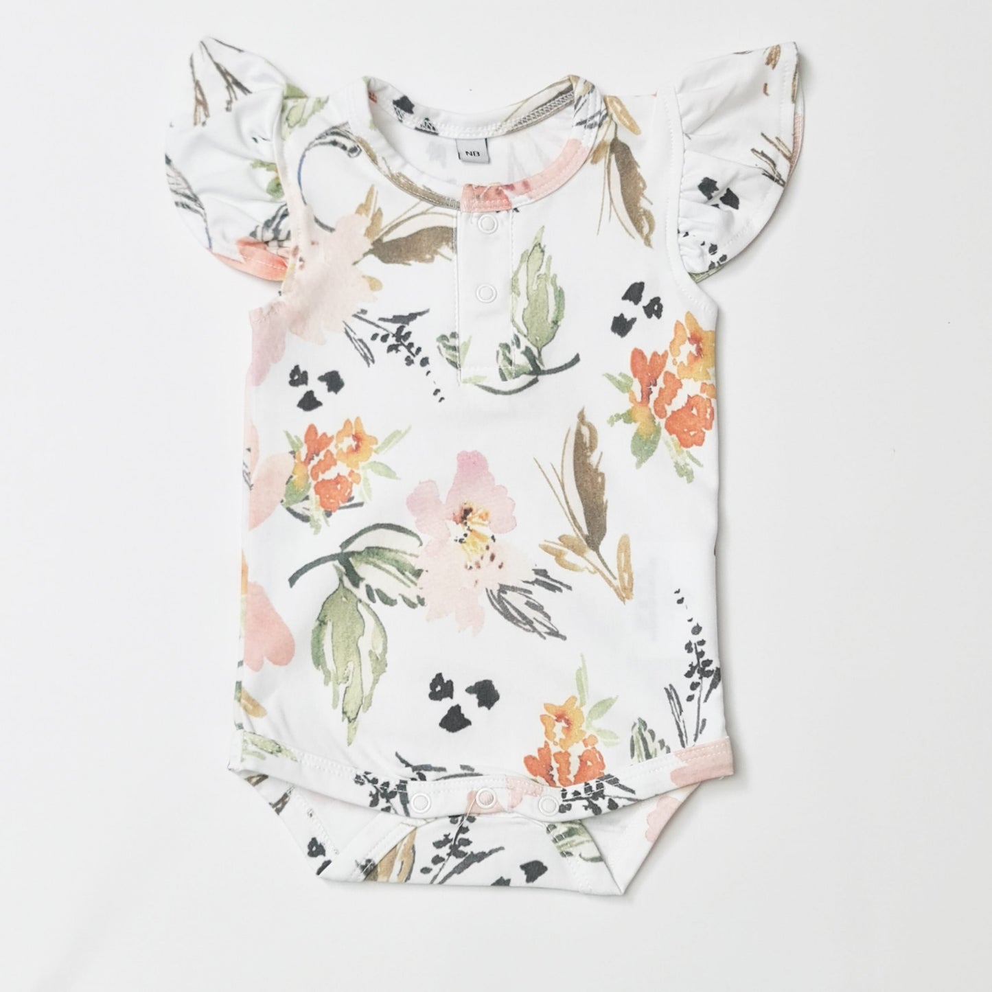 Floral Bodysuit - Short sleeve