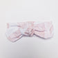 Pink Palm - Topknot bow headband