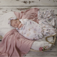 Muslin Swaddle & Headband - Primrose