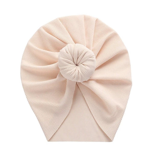 Ribbed donut turbans