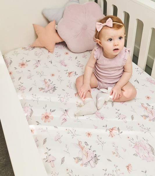 Cotbed sheet - Fairy