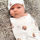 Bear blanket with hat - swaddle set