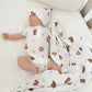 Bear blanket with hat - swaddle set