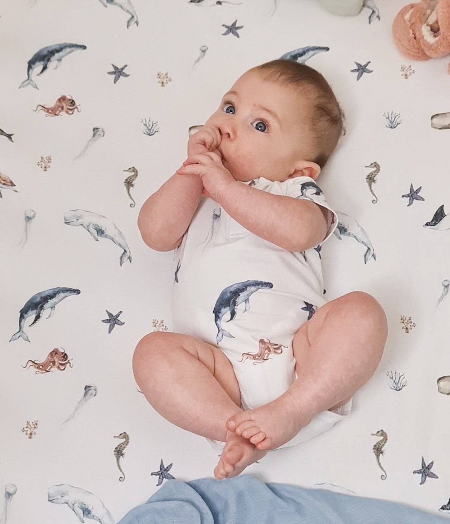 Sea life bodysuit - Short sleeve